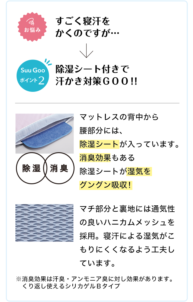 アイテム紹介 | すくすく応援ふとん SuuGoo｜ふとんなどの寝具なら西川